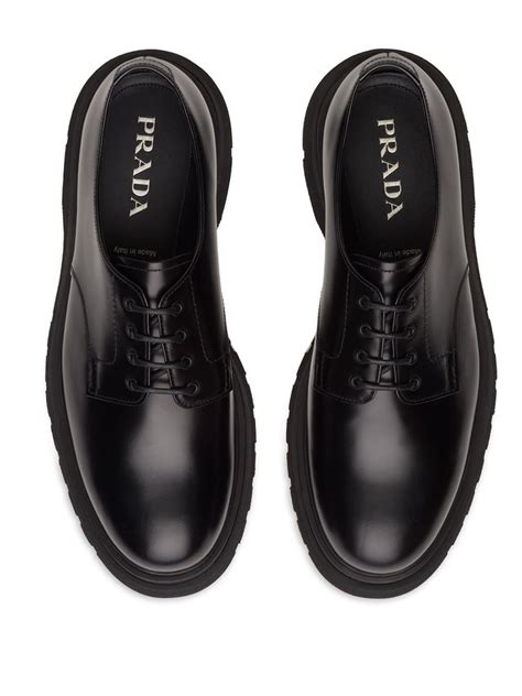 prada lace up derby|Prada Derby shoes for Men .